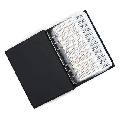 Afbeelding van DollaTek 1% 1206 SMD weerstand geassorteerde map (0 ohm 10M ohm) 170 waarde 8500 stks monsterboek