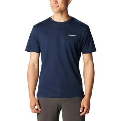 Afbeelding van T Shirt Columbia Men CSC Basic Logo Short Sleeve Collegiate Navy 2023 XL