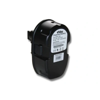 Afbeelding van vhbw Accu vervangt Dewalt DE9096, DE9098, DE9095, DE9039, DC9096, DW9095, DE9503, DC9099 voor elektrisch gereedschap (3000mAh, NiMH, 18V)