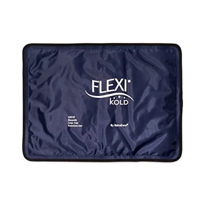 Afbeelding van FlexiKold icepack medium (26,6x36,8cm) coolpack coldpack gelpack herbruikbaar flexibel zwelling ontsteking sportherstel blessures