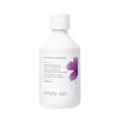 Afbeelding van Simply Zen restructure in shampoo 250 ml Normale vrouwen Voor Alle haartypes