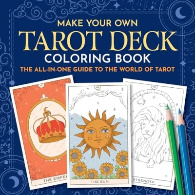 Afbeelding van Make Your Own Tarot Deck Coloring Book