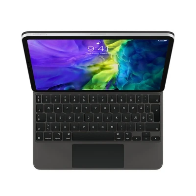 Afbeelding van Apple MXQT2DK/A toetsenbord voor mobiel apparaat Zwart QWERTY Deens