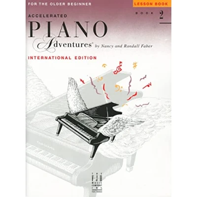 Afbeelding van Nancy faber : piano adventures for the older beginner int. l 2: Lesson Book 2, International Edition: 02