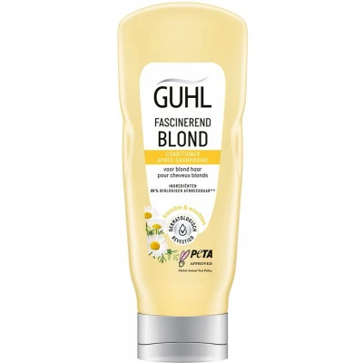 Afbeelding van 4x Guhl Conditioner colorshine blond glans 200ml