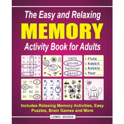 Afbeelding van The Easy and Relaxing Memory Activity Book for Adults: Includes Activities, Puzzles, Brain Games More