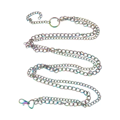 Afbeelding van Urban Classics Riem, Heren, Maat: S/M, Holographic