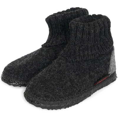 Afbeelding van Giesswein Sloffen Maat 34 Unisex zwart,grijs