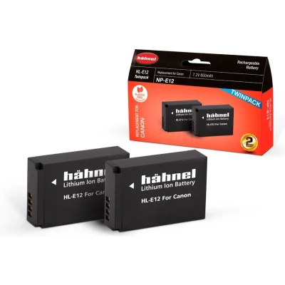 Afbeelding van Hahnel HL E12 Canon Type Twin Pack