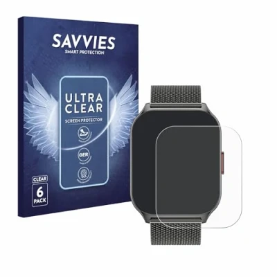 Afbeelding van Savvies Screenprotector voor Zoskvee P95 2&quot; Folie Beschermfolie transparant (6 Stuks)