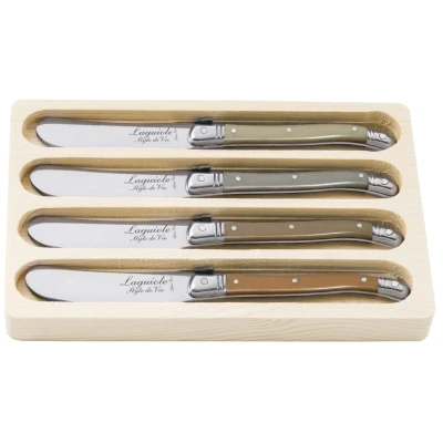 Afbeelding van Laguiole Style de Vie Botermessen Treasure 4 Stuks