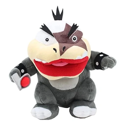 Afbeelding van Laruokivi Cartoon Koopaling Morton Pluche Speelgoed Baby Bowser Jr Koopa Zachte Gevulde Dierenpop 9&#039;&#039; Figuur