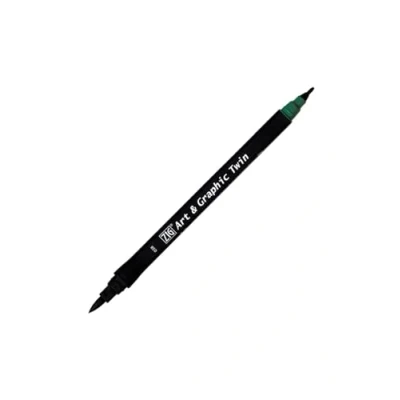 Afbeelding van ZIG Art &amp; Graphic Twin Tip brush marker Marine Green