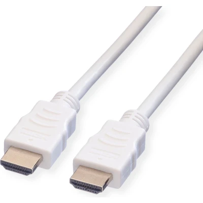 Afbeelding van VALUE HDMI High Speed Cable met Ethernet m M, wit, 2