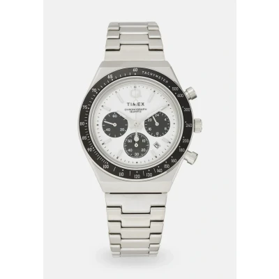 Afbeelding van Timex Q Diver Inspired Horloge silvercoloured, Heren, Maat: One Size, Silver/coloured