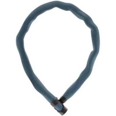 Afbeelding van ABUS kettingslot IVERA Chain 7210 Fietsslot met zeer flexibele IvyTex kunstvezelcoating veiligheidsniveau 8 110 cm Kleur: Antraciet