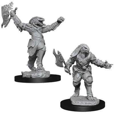 Afbeelding van D&amp;D Nolzur&#039;s Marvelous Miniatures: Dragonborn Fighter