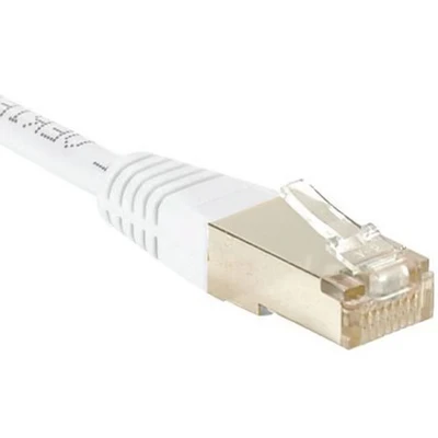 Afbeelding van Netwerkkabel RJ45 CAT 6 S/FTP wit 0.3 M