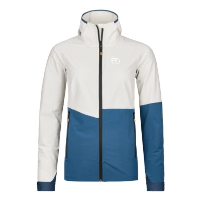 Afbeelding van ORTOVOX Punta Berrino Hooded Jacket Dames White Chalk