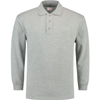 Afbeelding van Tricorp Polosweater Casual Grijs Maat 5XL