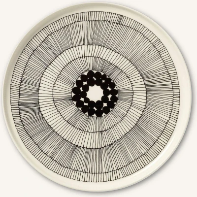 Afbeelding van Marimekko Oiva Siirtolapuutarha Bord 25 cm