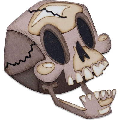 Afbeelding van Sizzix Thinlits Die Set Skelly Colorize 10PK 664746 Tim Holtz (07 20)