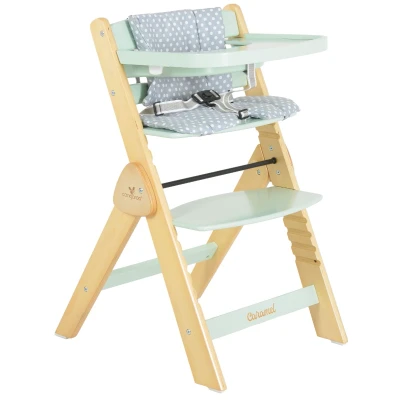 Afbeelding van Cangaroo Caramel Mint 2 in 1 Meegroei Kinderstoel 111992