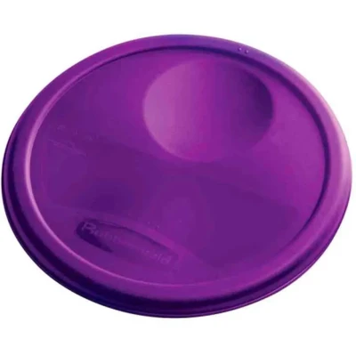 Afbeelding van Deksel voor ronde Container 5,7/7,6 ltr allergenen, Rubbermaid, model: VB 232424, 12 stuks per verpakking, paars