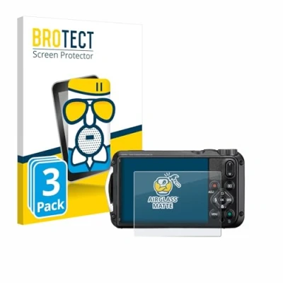 Afbeelding van BROTECT Screenprotector voor Ricoh Pentax WG 8 Folie Beschermfolie Beschermglas matte (3 Stuks)