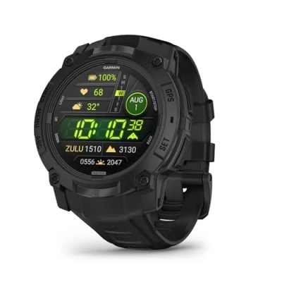 Afbeelding van Garmin Instinct 3 Tactical Smartwatch Zwart