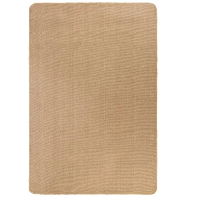 Afbeelding van Tapijt met latex onderkant 120x180 cm jute natuurlijk