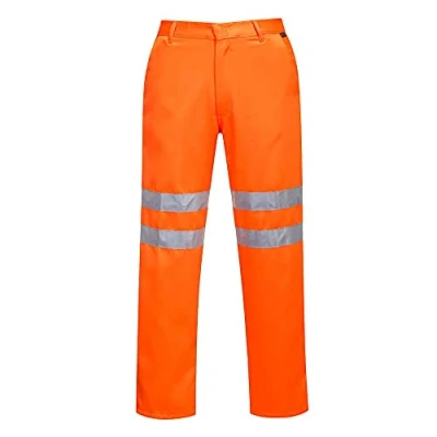 Afbeelding van Hi Vis Polykatoen Broek RIS maat Large, OrangT