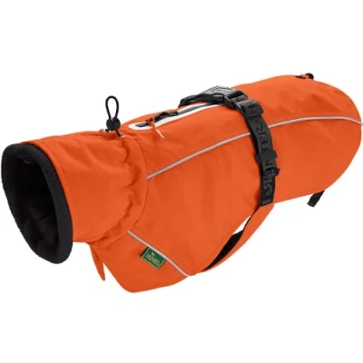Afbeelding van Hondenmantel Nordby Teckel kleur oranje, maat 45