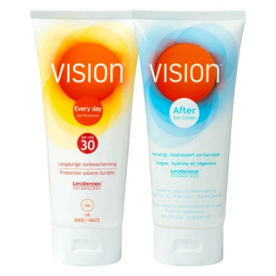 Afbeelding van Vision SPF30 Zonnebescherming &amp; Verzorging Pakket