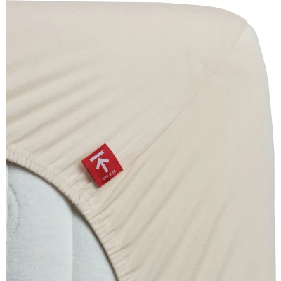 Afbeelding van Beddinghouse Jersey Lycra Topper Hoeslaken 160x200/220 Naturel