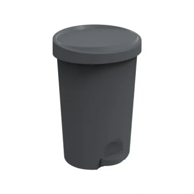 Afbeelding van Power Tower Stepy bin pedaalemmer 27 ltr voor zak 30 antraciet