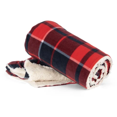 Afbeelding van K up Plaid van sherpa KP431 Red / Navy checked