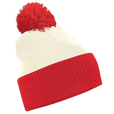 Afbeelding van Beechfield B451 Snowstar® tweekleurige beanie
