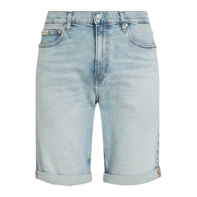 Afbeelding van CALVIN KLEIN JEANS slim denim short lichtblauw