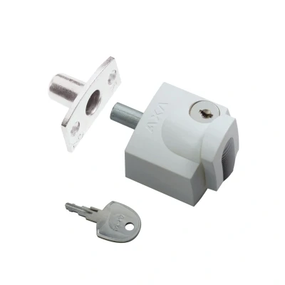 Afbeelding van AXA vh oplegslot 3012 SKG1 wit