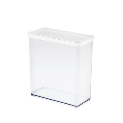 Afbeelding van Rotho Emmercontainer Zwart Transparant Plastic
