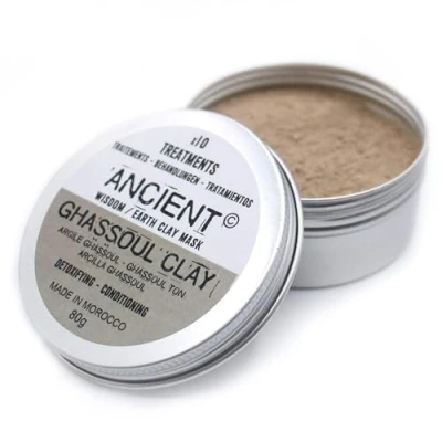 Afbeelding van Gezichtsmasker Ghassoul Klei Poeder 80gr