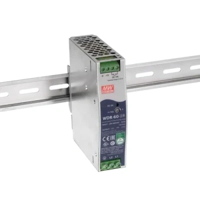 Afbeelding van Mean Well WDR 60 12 DIN rail netvoeding V/DC 5 A W Aantal uitgangen: 1 x Inhoud: stuk(s)