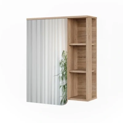 Afbeelding van Vicco KarenSpiegelkast 60 x 75 cm Sonoma/Wit