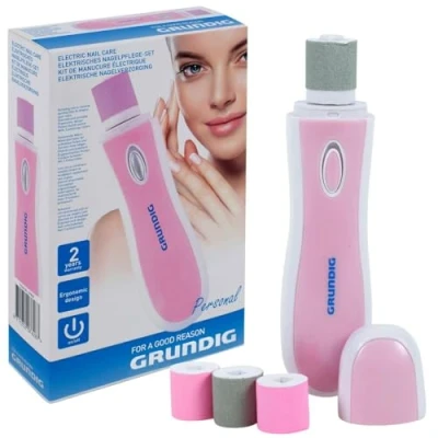Afbeelding van Grundig Elektrisch Nagelverzorging Set Roze