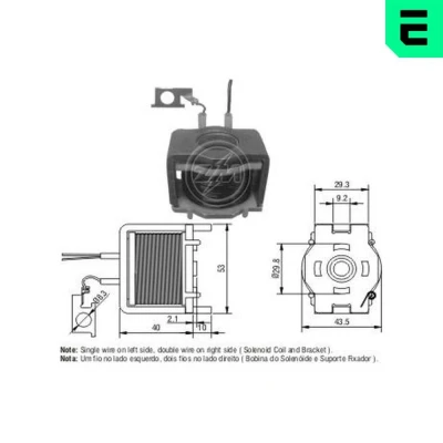 Afbeelding van ERA ZM421 Magneetschakelaar, startmotor