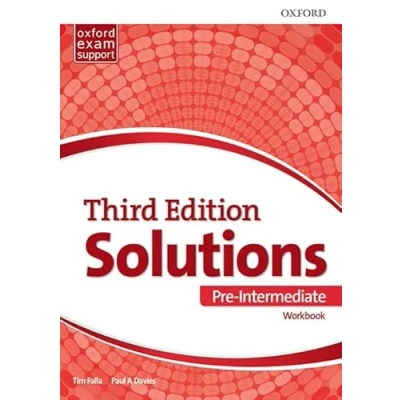 Afbeelding van Solutions 3rd Edition Pre Intermediate. Workbook Pk