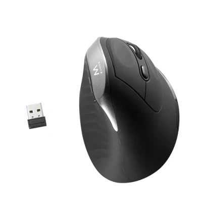 Afbeelding van Ergonomische Optische Muis Ewent ew3229 Zwart/Gris