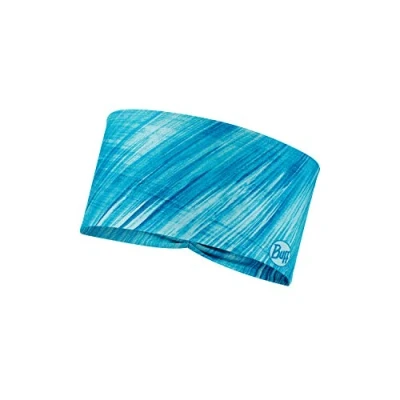Afbeelding van Buff Unisex&#039;s Pixeline Tapered Headband, Turquoise, One Size