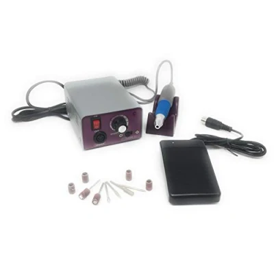 Afbeelding van TEMPO DI SALDI Professionele frees + pedaal voor manicure pedicure nagelreconstructie nagels